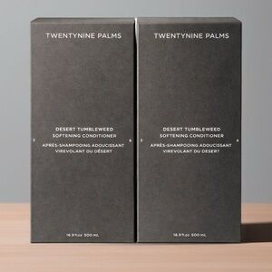 2 Boxes of Twentynine Palms Softening Conditioner / Each has an MSRP of $104